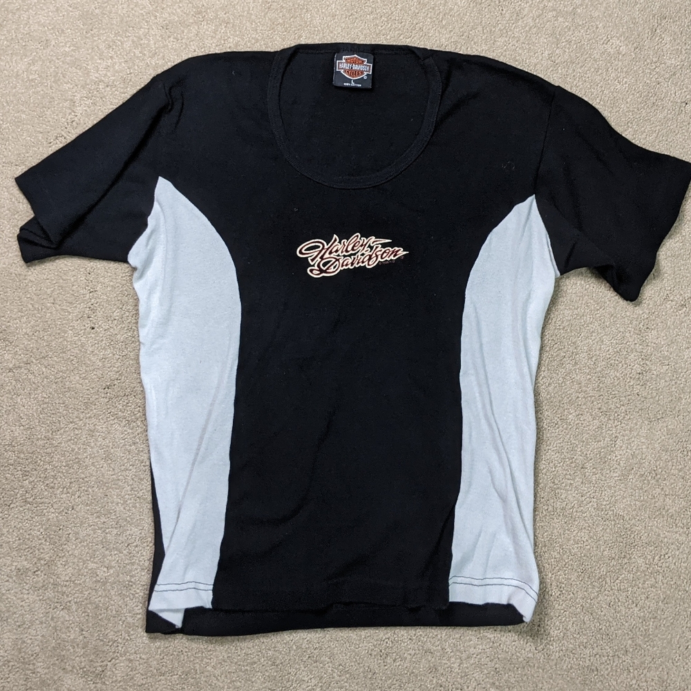 Vintage 1990s Harley Davidson Savannah GA Iconic Biker Shirt